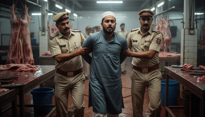 Muslim man wanted in cow slaughter case arrested by police in Meerut