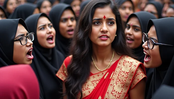 Hindu female teacher suspended from her job over allegations of blasphemy in Bangladesh 