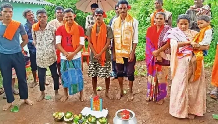 Tribal Hindu families lured with inducements and deceptively converted to Christianity in Chhattisgarh