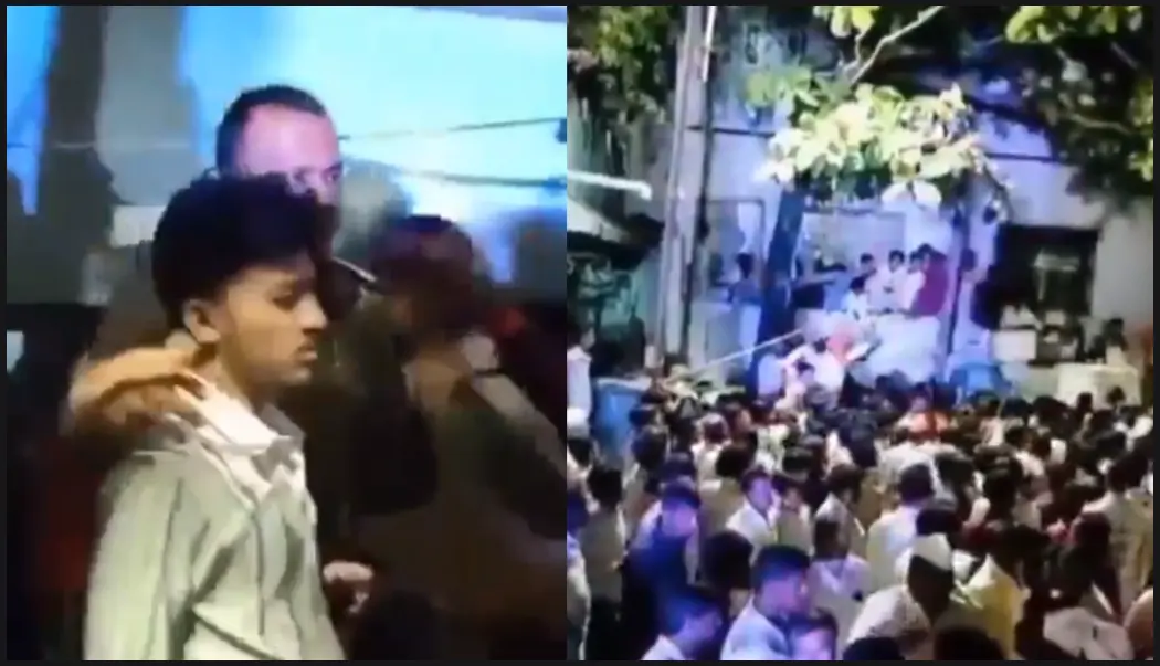 Ganesh Visarjan procession targeted in Solapur, Maharashtra; Muslim man spits on Ganesh idol