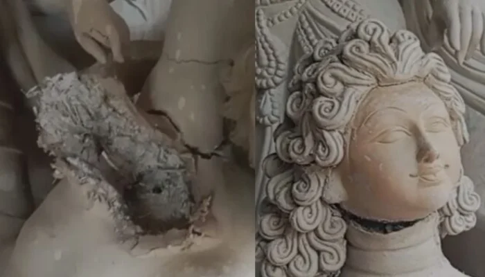 Idols of Hindu deities desecrated by miscreants ahead of Durga Puja celebrations in Tripura