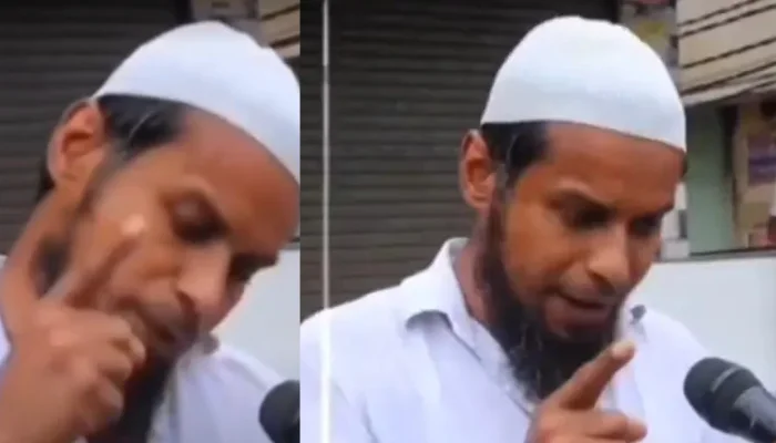 Hate speech targeting Hindus: Muslim man threatens Hindus not to enter "Muslim areas" and makes objectionable remarks