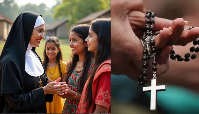Minor Tribal Hindu girls lured with money, persuaded to visit church and convert to Christianity in Chhattisgarh