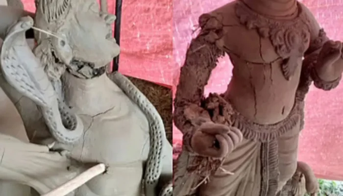 Deliberate attack on Hindu faith: Idols of Hindu deities desecrated ahead of Durga puja celebrations in Bangladesh