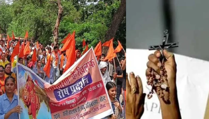 Hindu residents belonging to Valmiki community pressured for Christian conversion; missionaries made offensive remarks against Sanatan Dharma