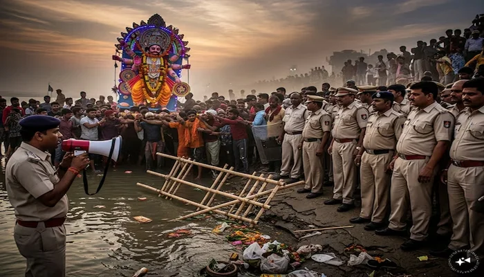 Hindu religious procession disrupted and denied passage through Muslim-majority village in Darbhanga