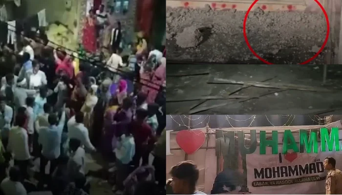 Targeted anti-Hindu violence: Muslim mob brutally attacks Hindus, selectively targets Hindu homes over "I Love Mohammad" poster controversy