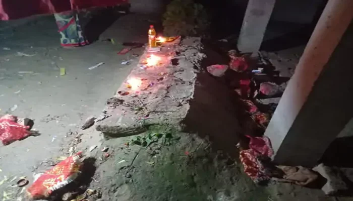 Hindu temple vandalised during Navratri festival, deity's idol desecrated by miscreants in Bihar