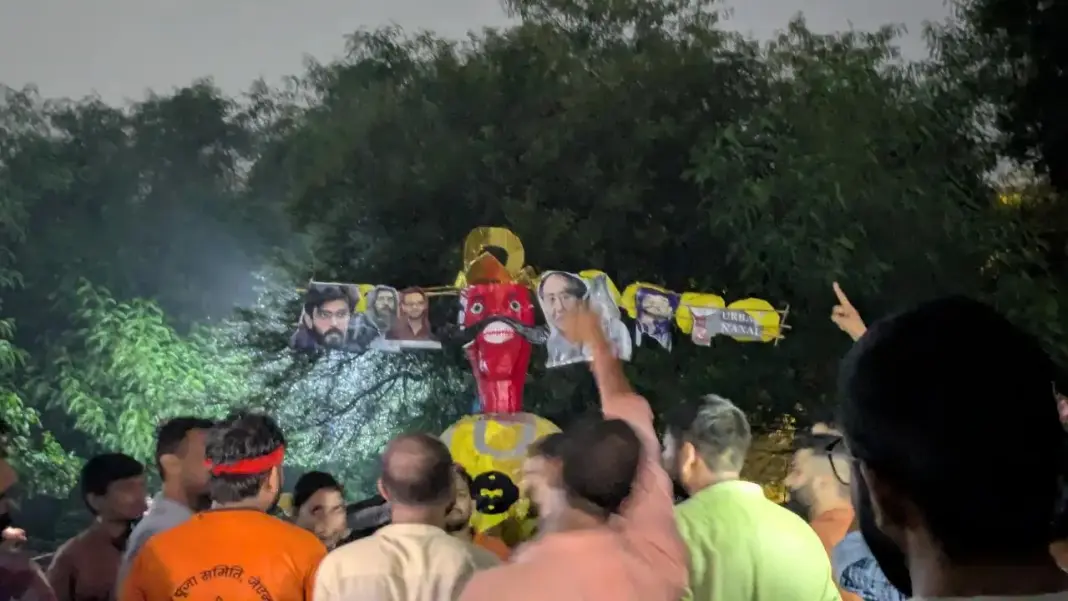 Hindu religious procession attacked, devotees assaulted, and deity's idol targeted by Leftist student groups in Delhi