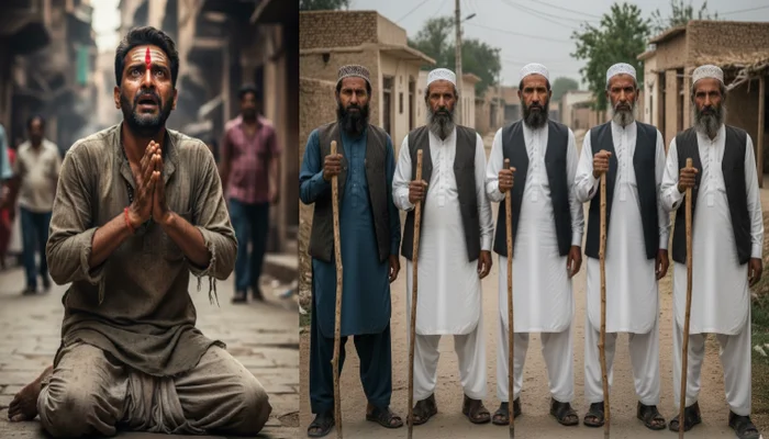 Hindu man brutally assaulted by armed Muslim men for posting “I Love Mahadev” video; attackers hurl abuses at Hindutva, Hindu organisation, and cow protection
