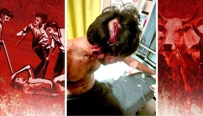 Hindu gau rakshak brutally attacked by Muslim mob over his activism against cow slaughter in Maharashtra 