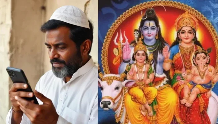 Attack on Hindu sentiments: Muslim man makes derogatory remarks on Hindu faith and community on social media
