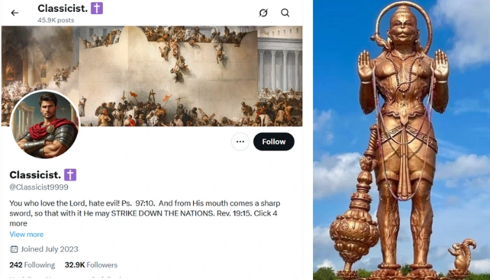  Deliberate attack on Hindu faith: American Christian social media handle mocks revered Hindu deity