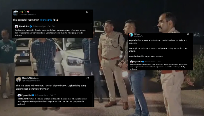 Hindu community vilified online after Ranchi restaurant owner murdered over a dispute