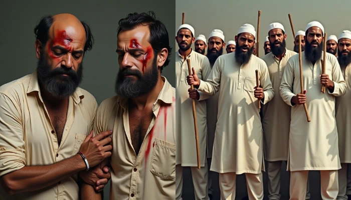 Hindu brothers brutally attacked, subjected to anti-Hindu slurs by Muslims for bursting crackers during Diwali