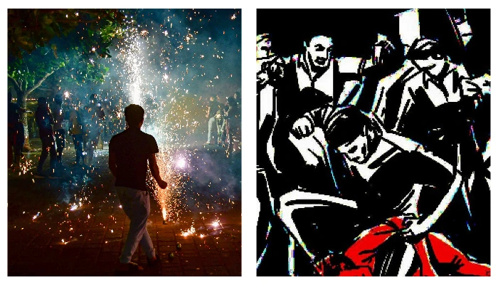 Hindu family brutally attacked on Diwali night after requesting biker to slow down near children bursting crackers