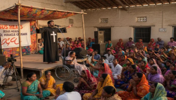 Hindus targeted for conversion under the guise of prayer meeting by Christian preacher in Gorakhpur