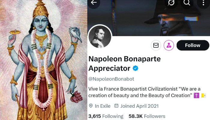 Attack on Hindu sentiments: American Christian influencer mocks and abuses Lord Vishnu through offensive post on social media