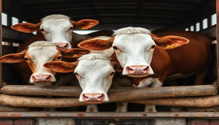 Cows illegally smuggled by unidentified people in Lohardaga, Jharkhand