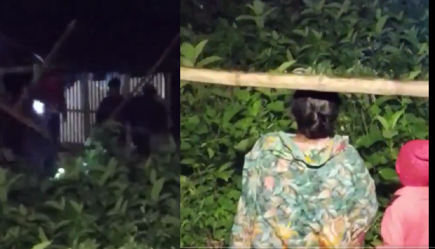 Hindu families attacked by Islamic organisation members to induce migration in Faridpur, Bangladesh