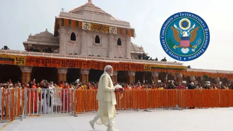 Hindus targeted in USCIRF 2025 report; temple attacks, anti-Hindu riots and coercive conversions downplayed