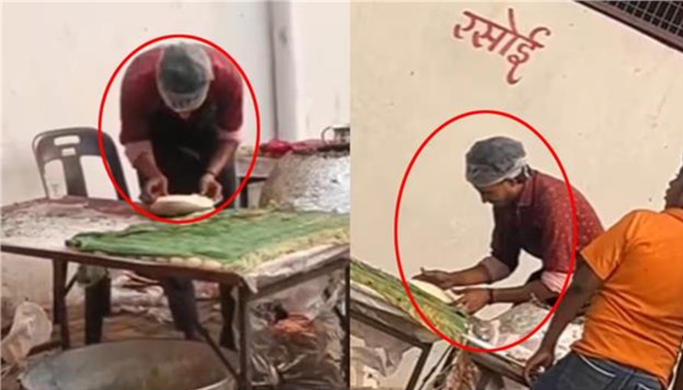 Muslim man employed for making Roti spits on them in a Hindu marriage in Baghpat, Uttar Pradesh