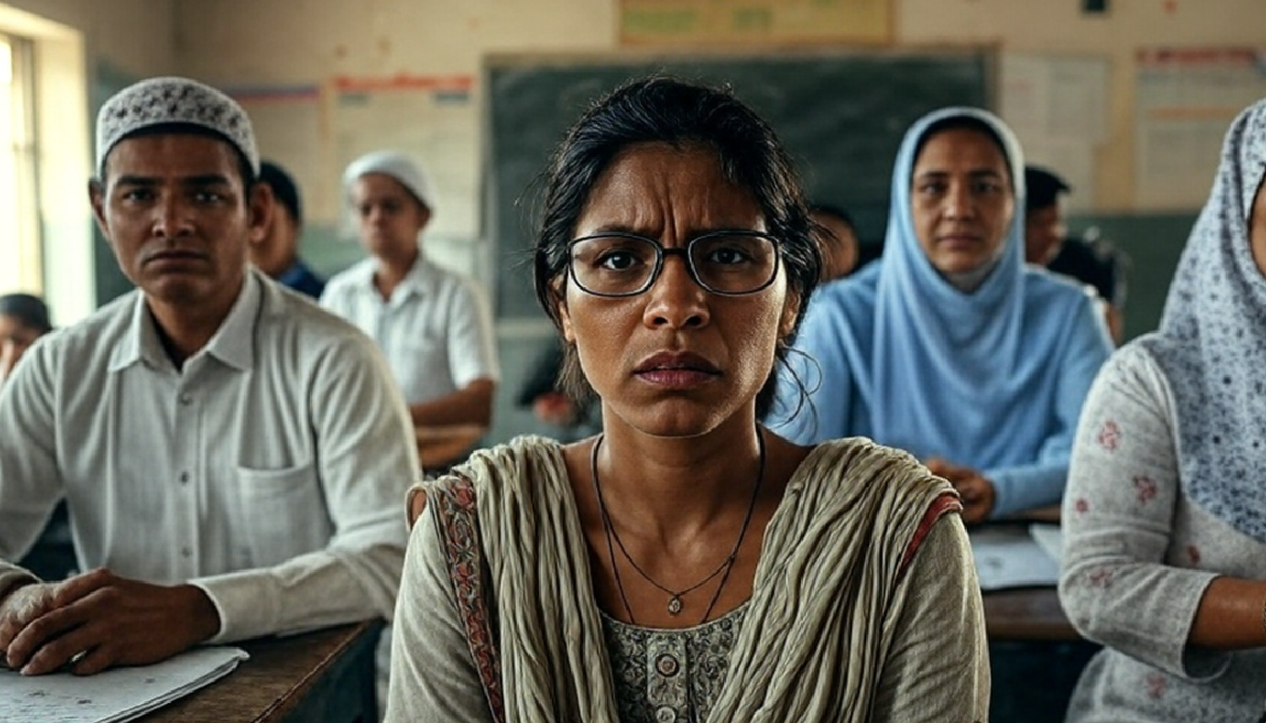 Hindu teacher assaulted by her Muslim colleagues for resisting forced conversion, students also brainwashed to convert to Islam