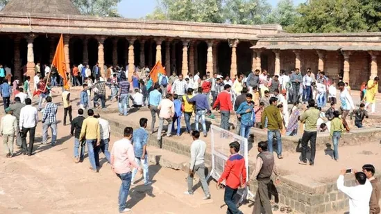 Hindu devotees blocked from doing weekly puja and reciting Hanuman Chalisa at historic Bhojshala site, Goddess Vagdevi painting seized