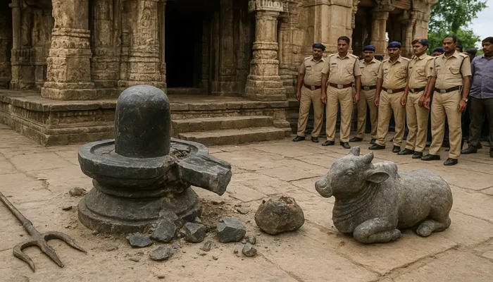 Hindu temples targeted, sacred idols desecrated by miscreants in Varanasi, Uttar Pradesh