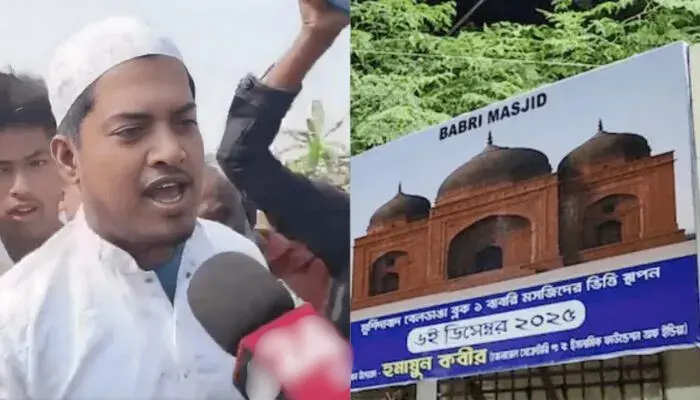 Beheading threats from Muslim man to whoever opposes construction of 'Babri Masjid' at Murshidabad 