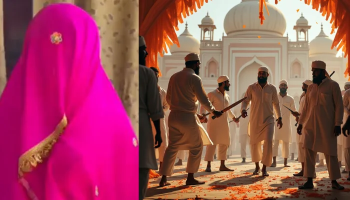 Hindu wedding procession attacked, guests assaulted and bride targeted for attempted abduction by Muslim men in Pakistan