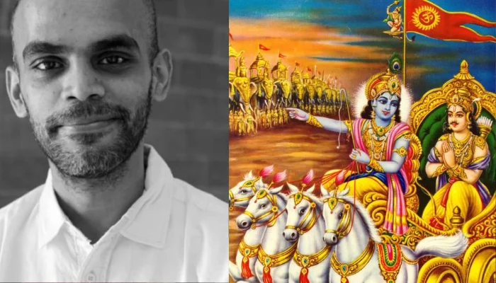 Sacred Hindu epic denigrated by Dravidian propagandist author on social media