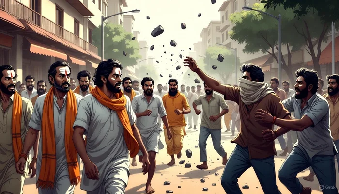 Hindu procession attacked and pelted with stones in communally sensitive area of Haridwar, Uttarakhand