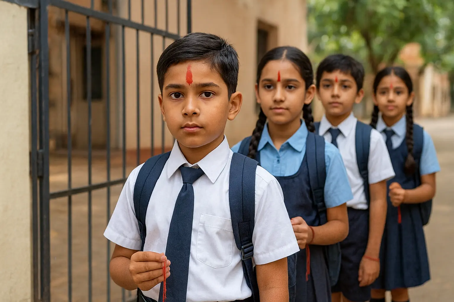 Hindu students forced to remove kalava and tilak in missionary school premises in Udaipur