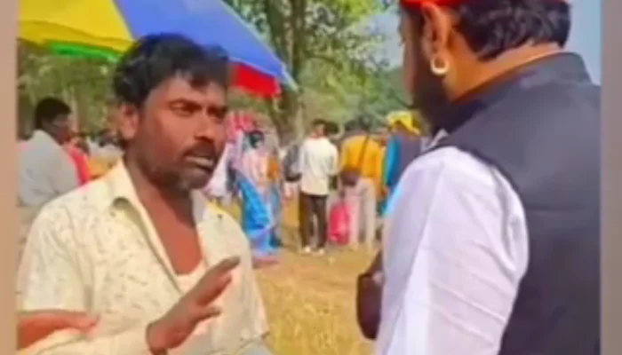 Attack on Hindu beliefs: Muslim man sells non-vegetarian food at Gita recital event, deceitfully feeds it to devotees