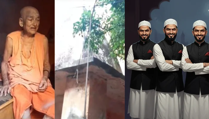Hindu monastery and temple land targeted for attempted encroachment, female saint physically assaulted by Muslim men 