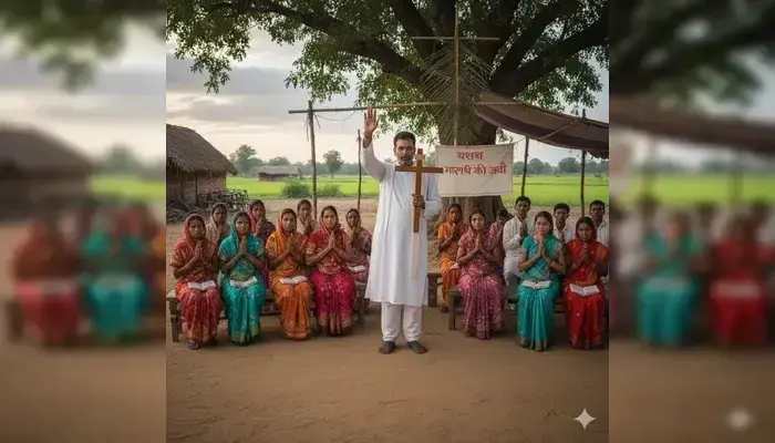 Hindu family lured with incentives and forcibly converted to Christianity in Chhattisgarh