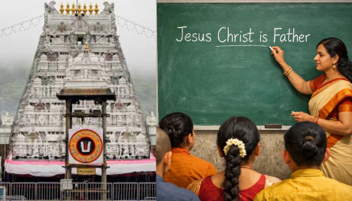Hindu students face religious intrusion as lecturer preaches Christianity in Andhra Pradesh college