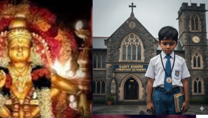 Minor Hindu boy assaulted over wearing garland of Lord Ayyappa in St. Joseph's school in Chikkamagaluru, Karnataka