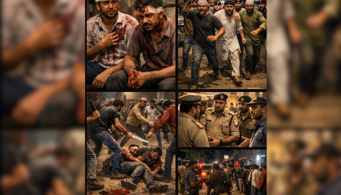 Two Hindu youths beaten over a minor parking issue by Muslim men in Bulandshahr, UP