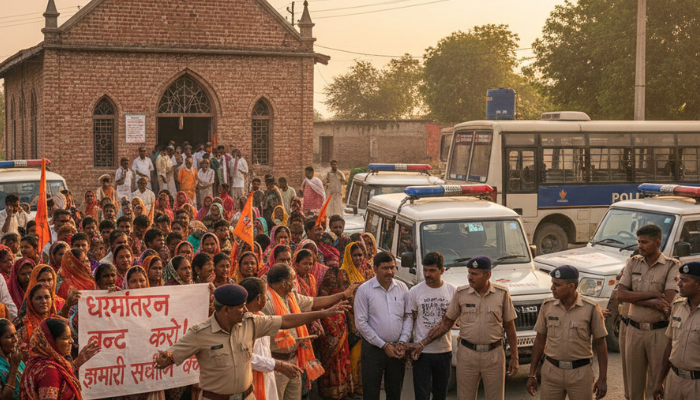 Hindus face religious coercion under the guise of healing prayers and incentives by Church in Fatehpur, Uttar Pradesh