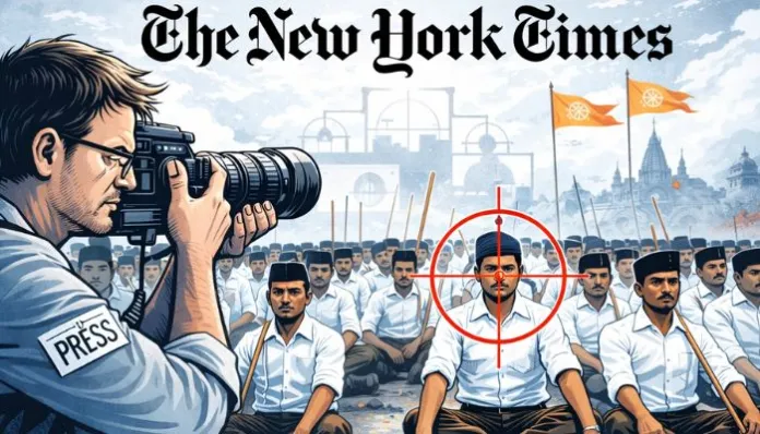 Anti-Hindu prejudice: Western media outlet falsely vilifies revered Hindu organisation, calls it 'fascist' and threat to India's secularism