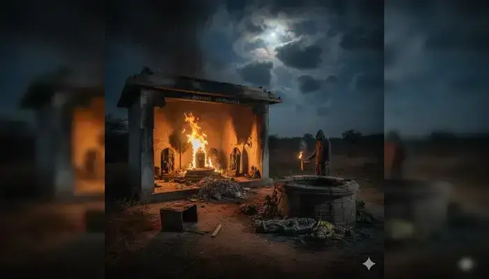 Hindu temple targeted for attempted robbery, several sacred idols set ablaze by miscreants in Tamil Nadu