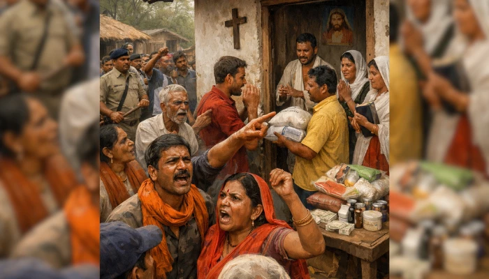 Hindus forced into conversion through inducements during prayer meeting in Kanker village, Chhattisgarh