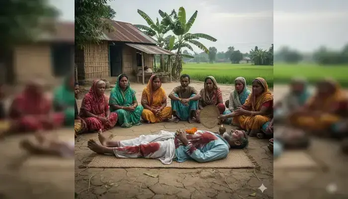 Hindu man brutally killed, his throat slit by unidentified people in Bangladesh amidst ongoing persecution of Hindus