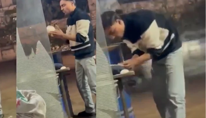 Muslim cook caught spitting on rotis at roadside eatery in Ghaziabad, UP
