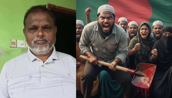 Hindu businessman killed while protecting minor boy from Muslim man amid rising anti-Hindu violence in Bangladesh