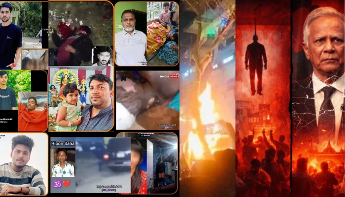 Mass genocide of Hindus in Bangladesh downplayed by the government; called petty crimes and non-communal