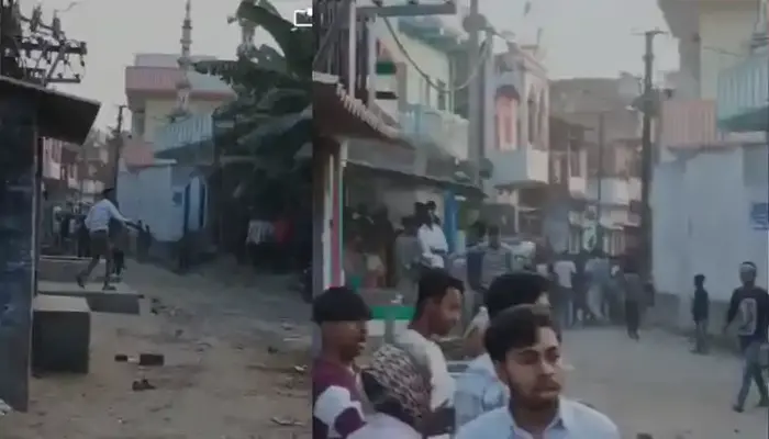 Saraswati Puja procession halted, devotees attacked and stoned-pelted by Muslim mob near a mosque in Vaishali, Bihar