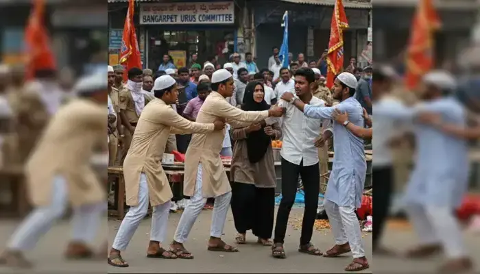 Hindu youths attacked by Muslims for being seen with Muslim girl during Urus celebrations in Bangarpet, Karnataka